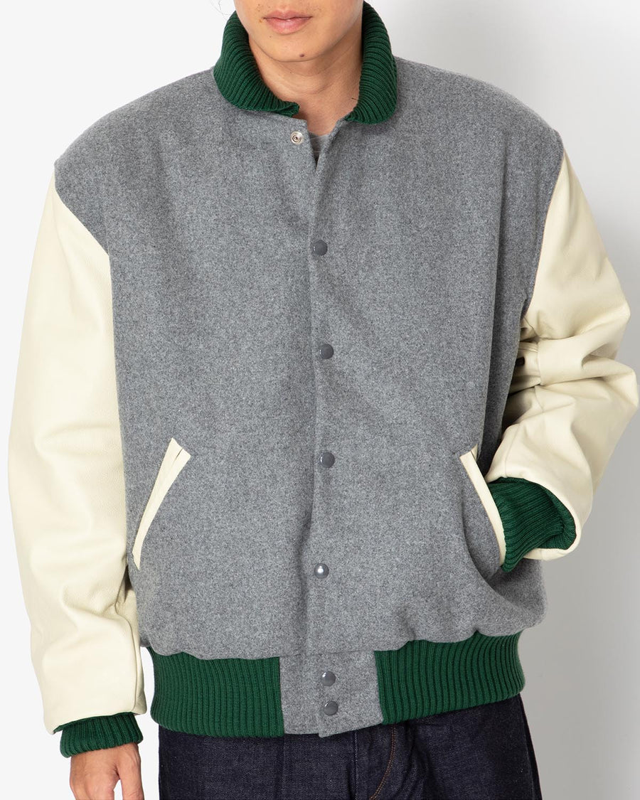 ALBIONVAENGINEERED GARMENTS ALBION VARSITY サイズXS - スタジャン