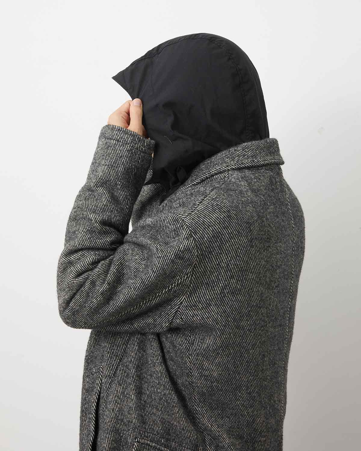 CHESTER COAT - WOOL SHAGGY  TWILL