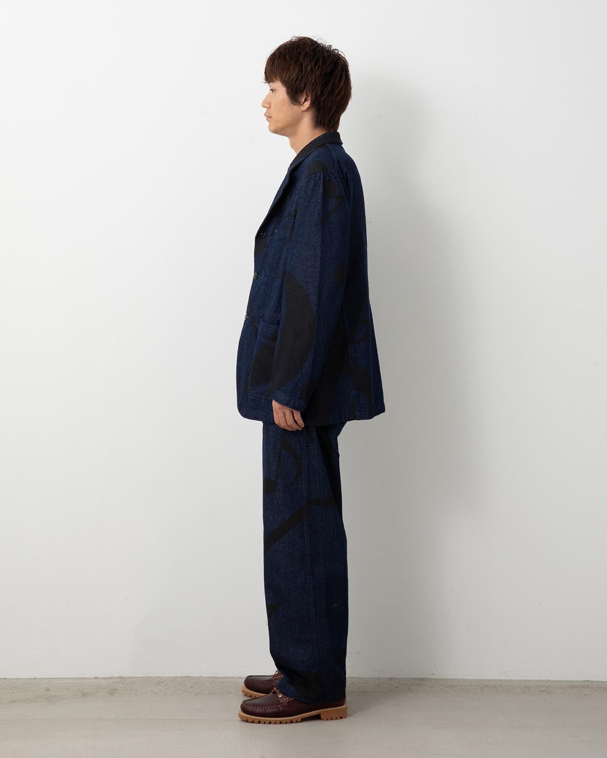 FATIGUE PANT - MUSIC NOTE PRINT 12OZ