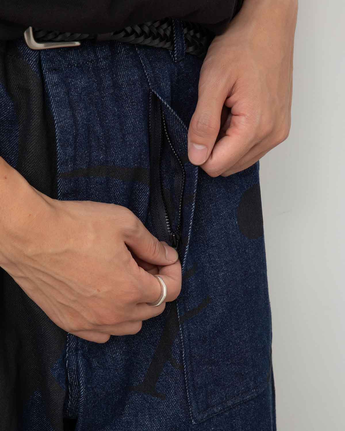 FATIGUE PANT - MUSIC NOTE PRINT 12OZ