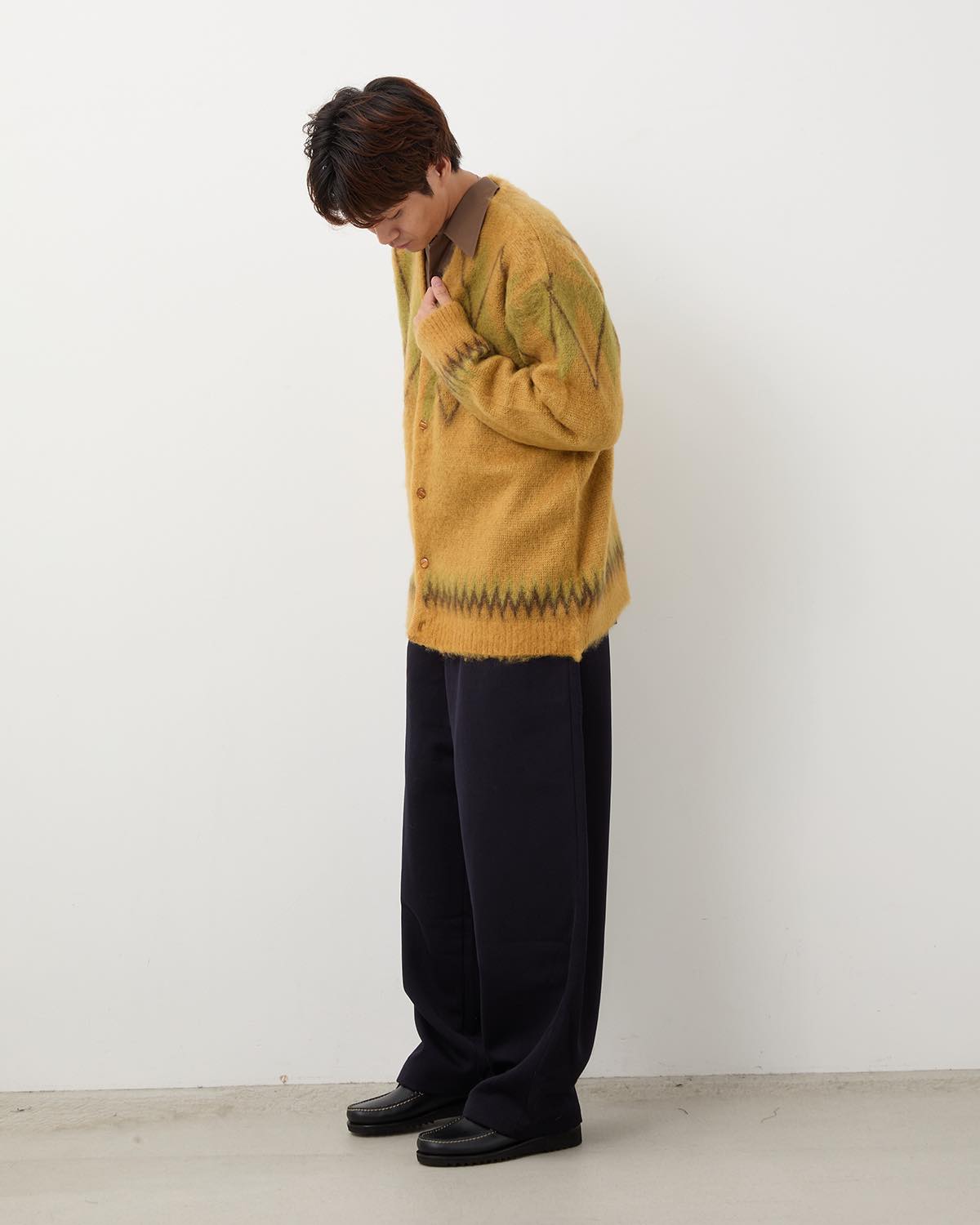 OFFICER PANT - HEAVY  WOOL ELASTIQUE