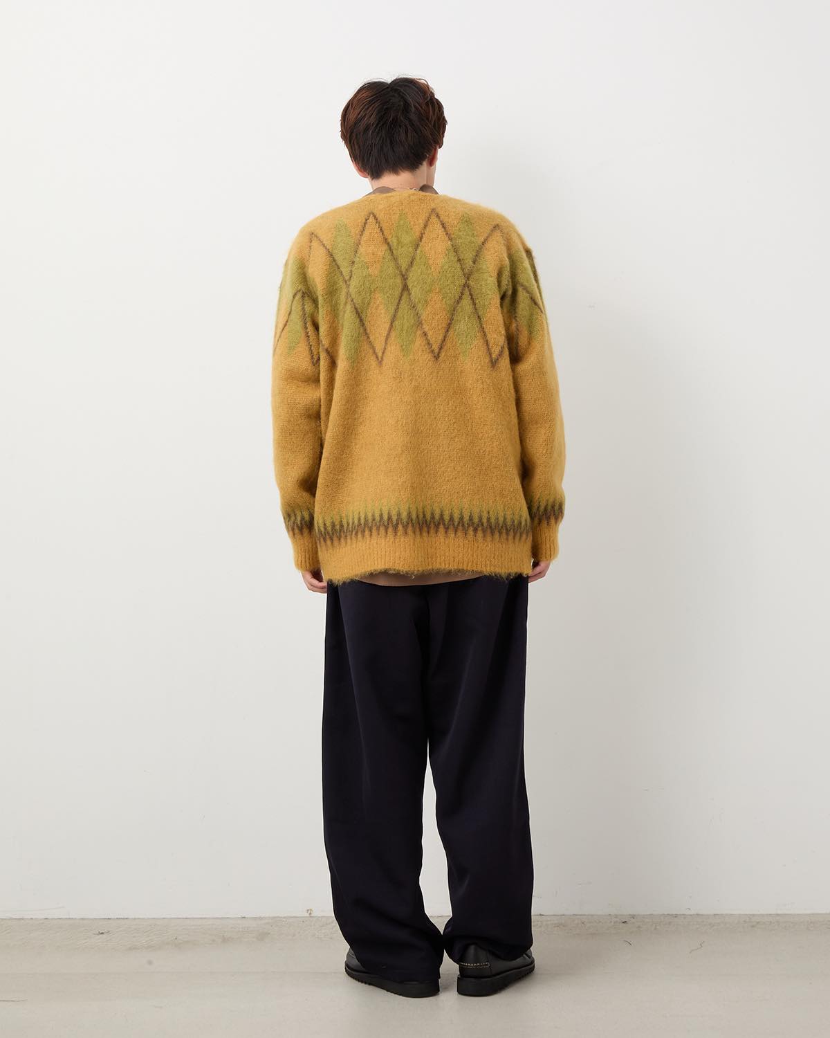 OFFICER PANT - HEAVY  WOOL ELASTIQUE