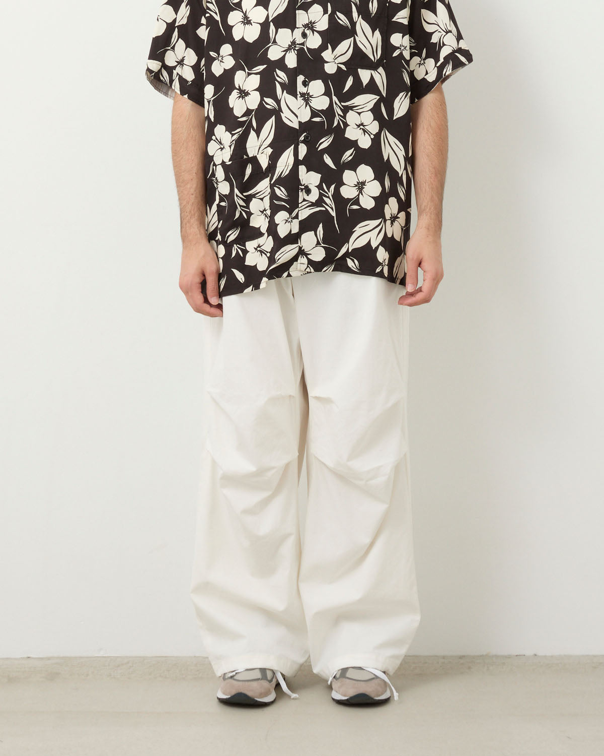 OVER PANT - COTTON HEAVY POPLIN