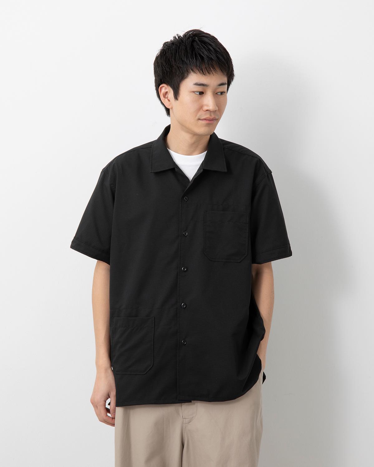 CAMP SHIRT - POLYESTER MESH