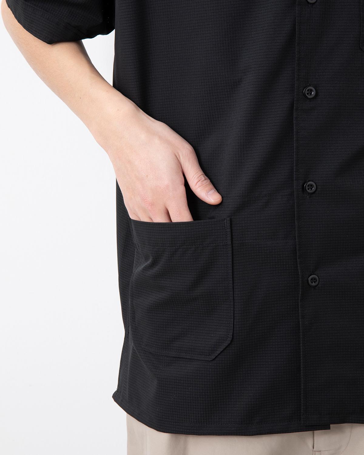 CAMP SHIRT - POLYESTER MESH