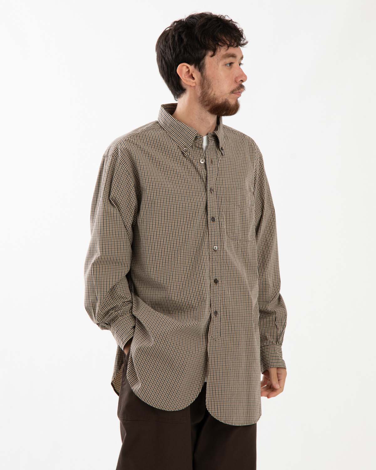 19 CENTURY BD SHIRT - COTTON SMALL CHECK