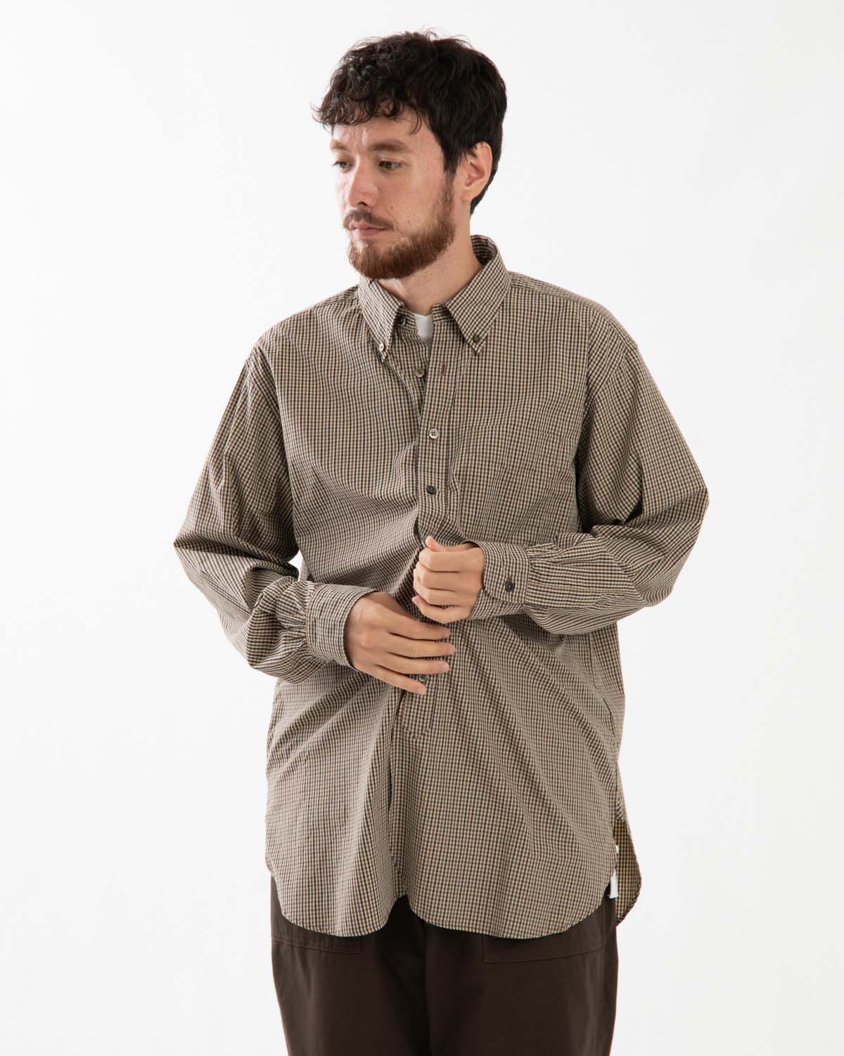 19 CENTURY BD SHIRT - COTTON SMALL CHECK