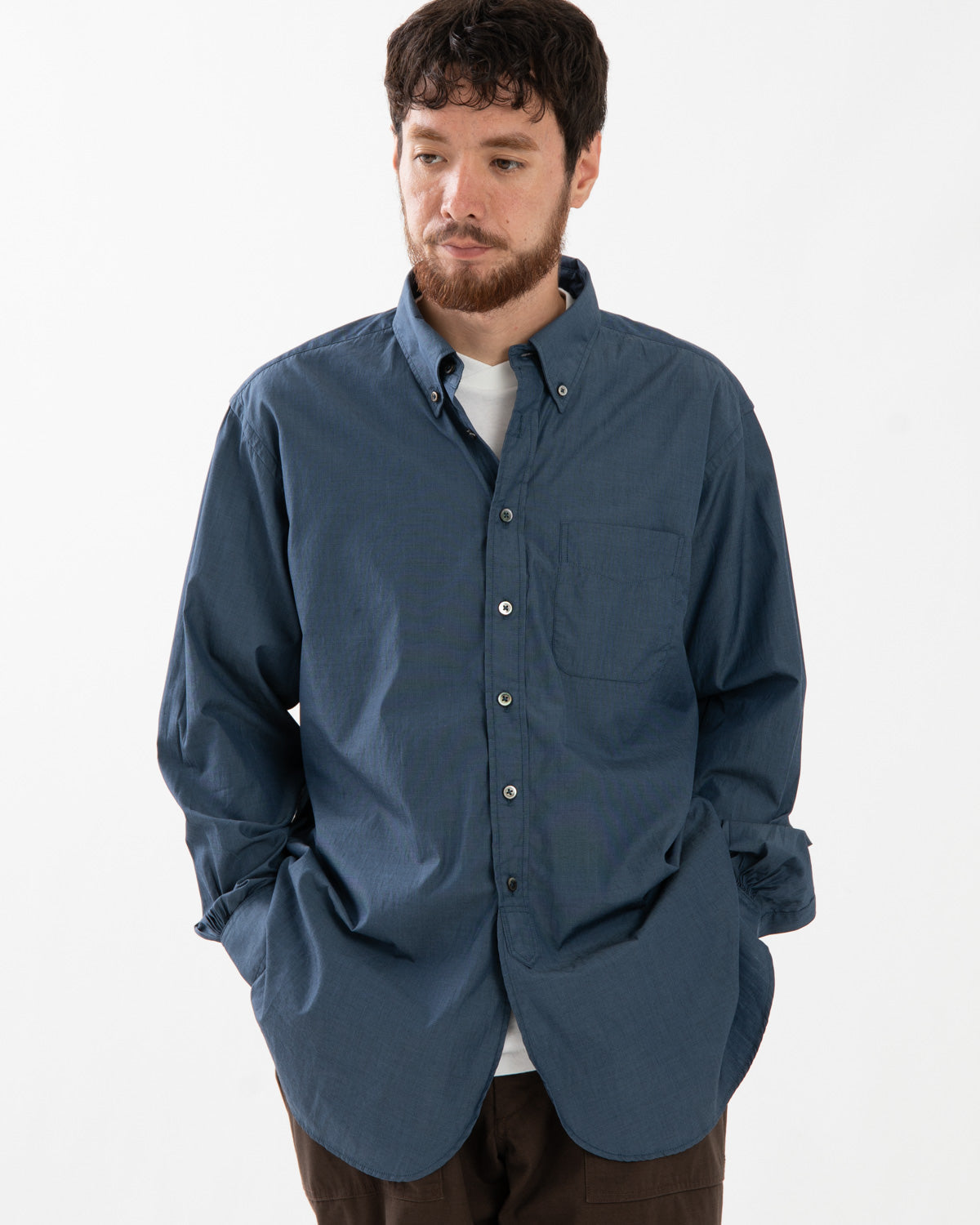 19 CENTURY BD SHIRT - COTTON END ON END