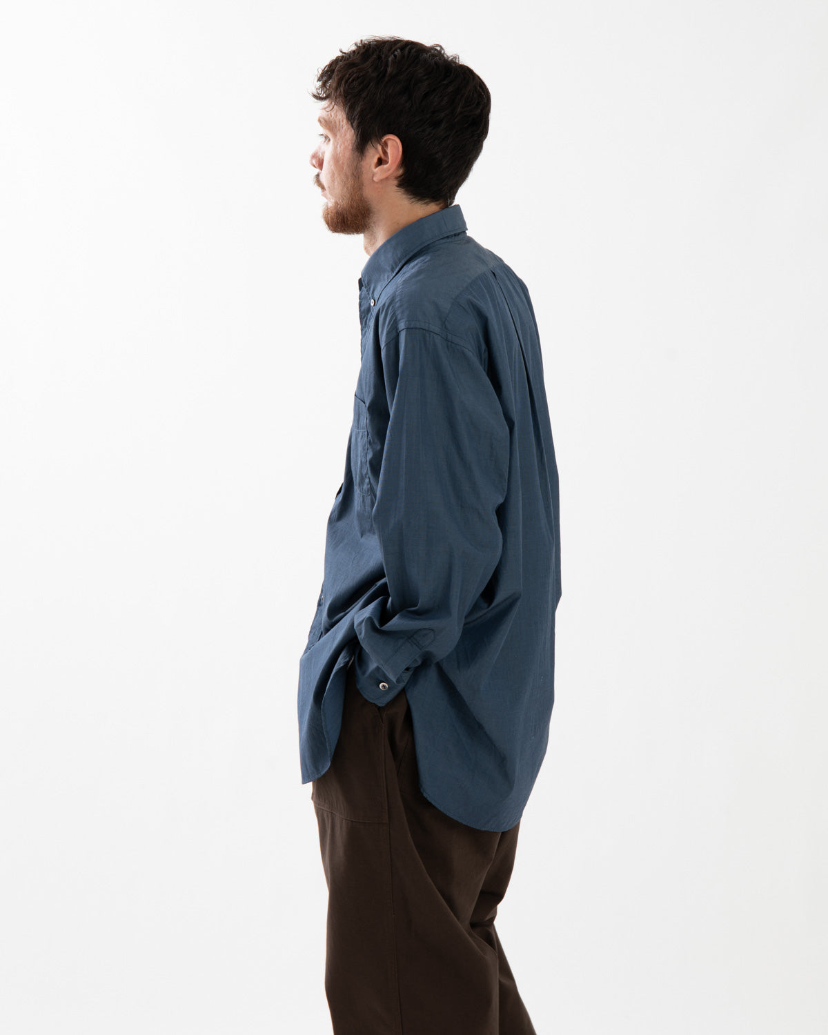 19 CENTURY BD SHIRT - COTTON END ON END