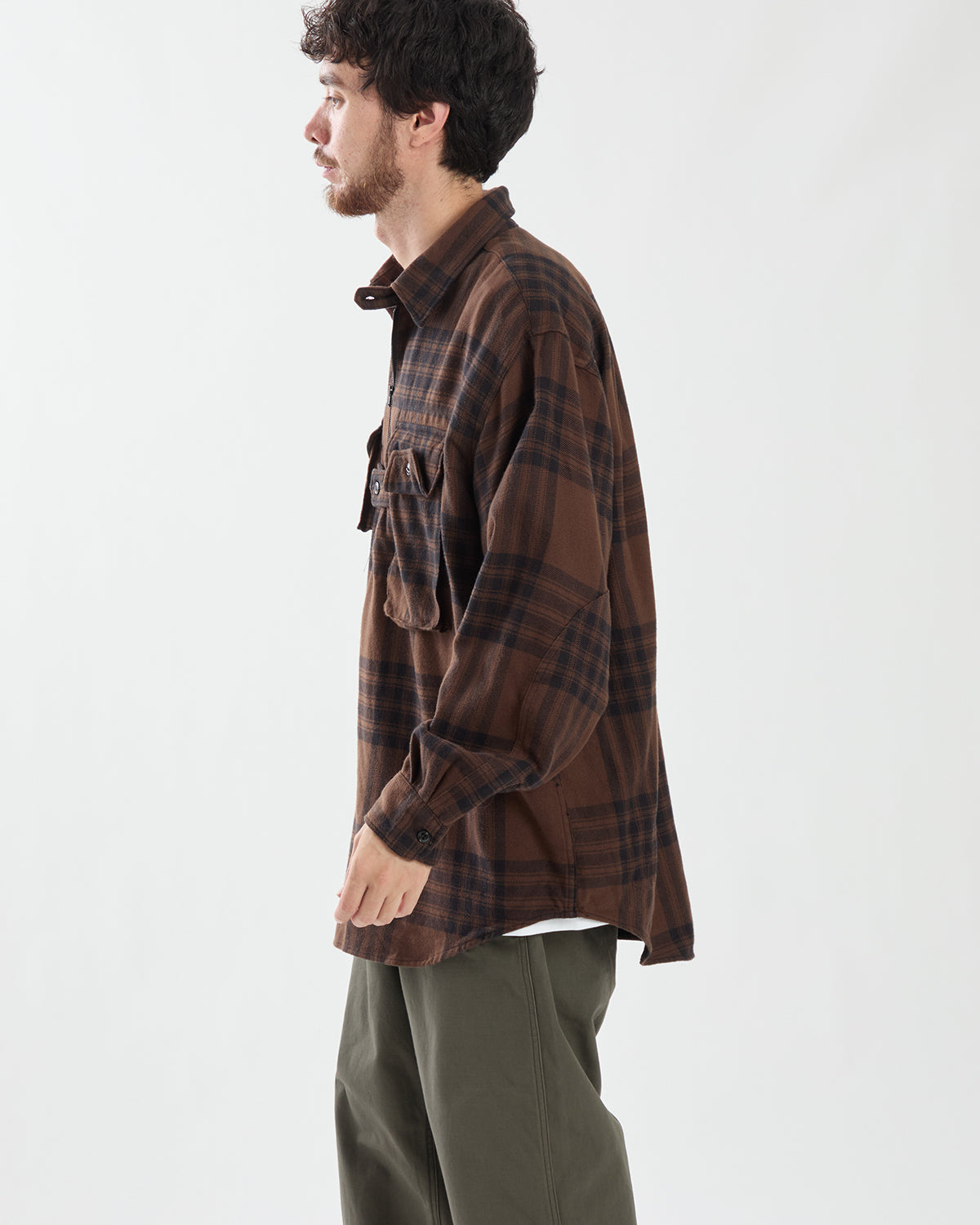 BINOCULAR SHIRT - COTTON FLANNEL PLAID