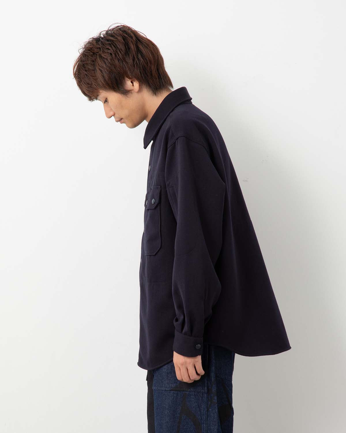 CPO SHIRT JACKET - HEAVY WOOL ELASTIQUE