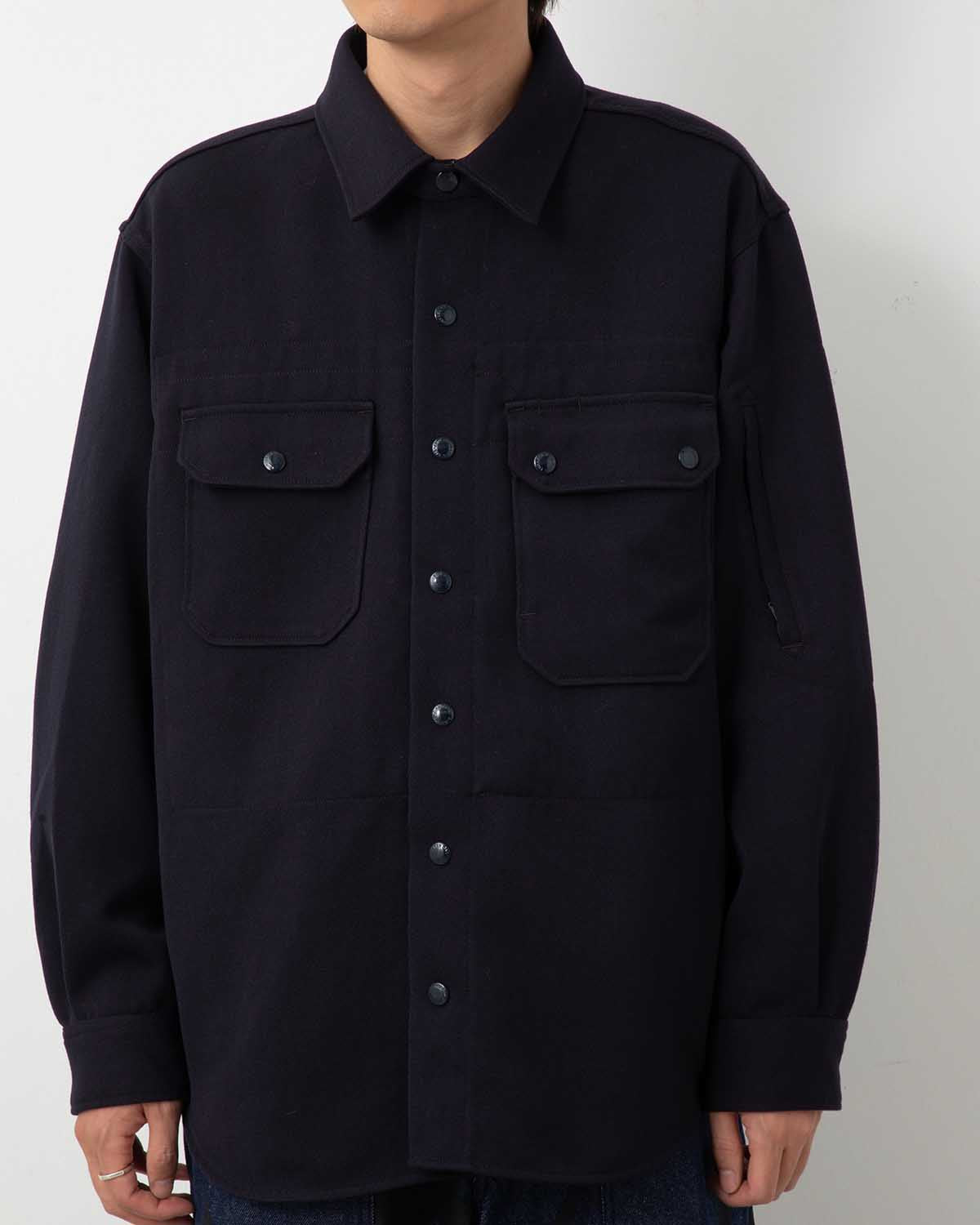 CPO SHIRT JACKET - HEAVY WOOL ELASTIQUE
