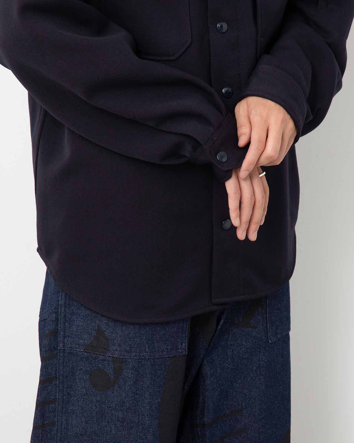 CPO SHIRT JACKET - HEAVY WOOL ELASTIQUE