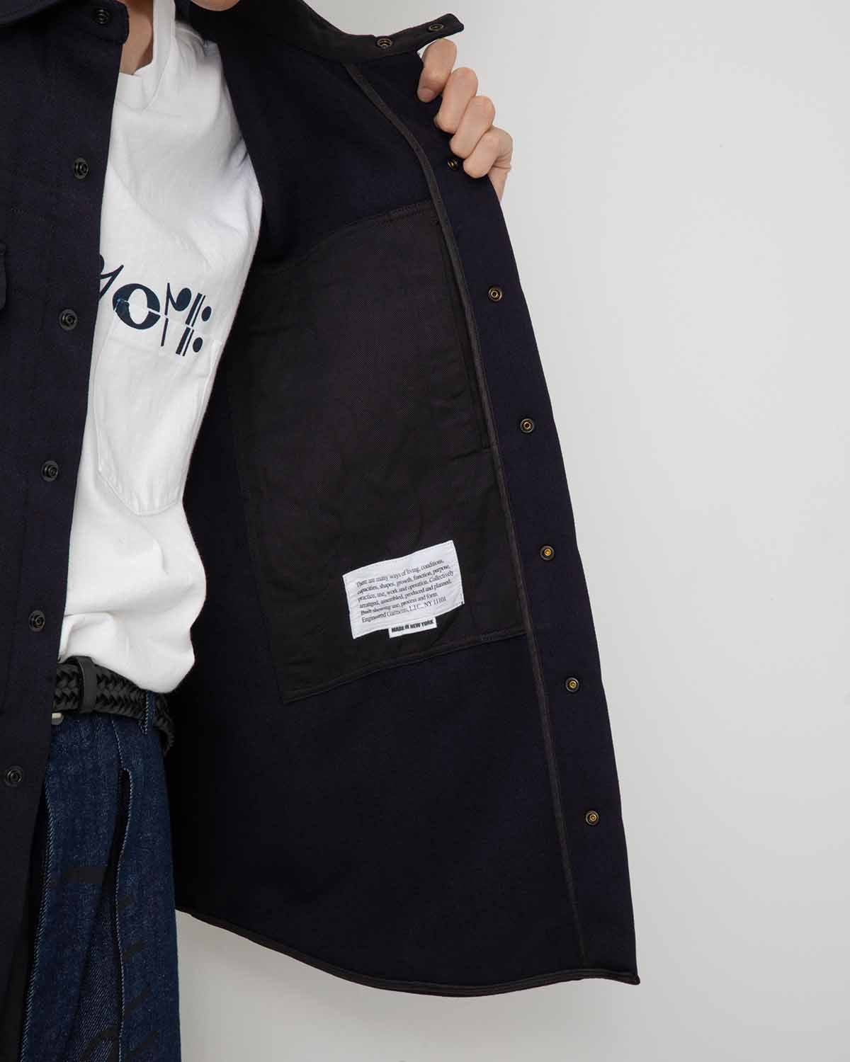 CPO SHIRT JACKET - HEAVY WOOL ELASTIQUE