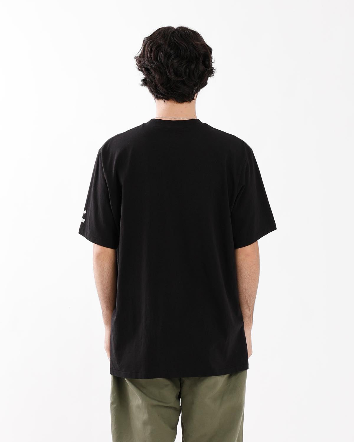 PRINTED CROSS CREW NECK T-SHIRT