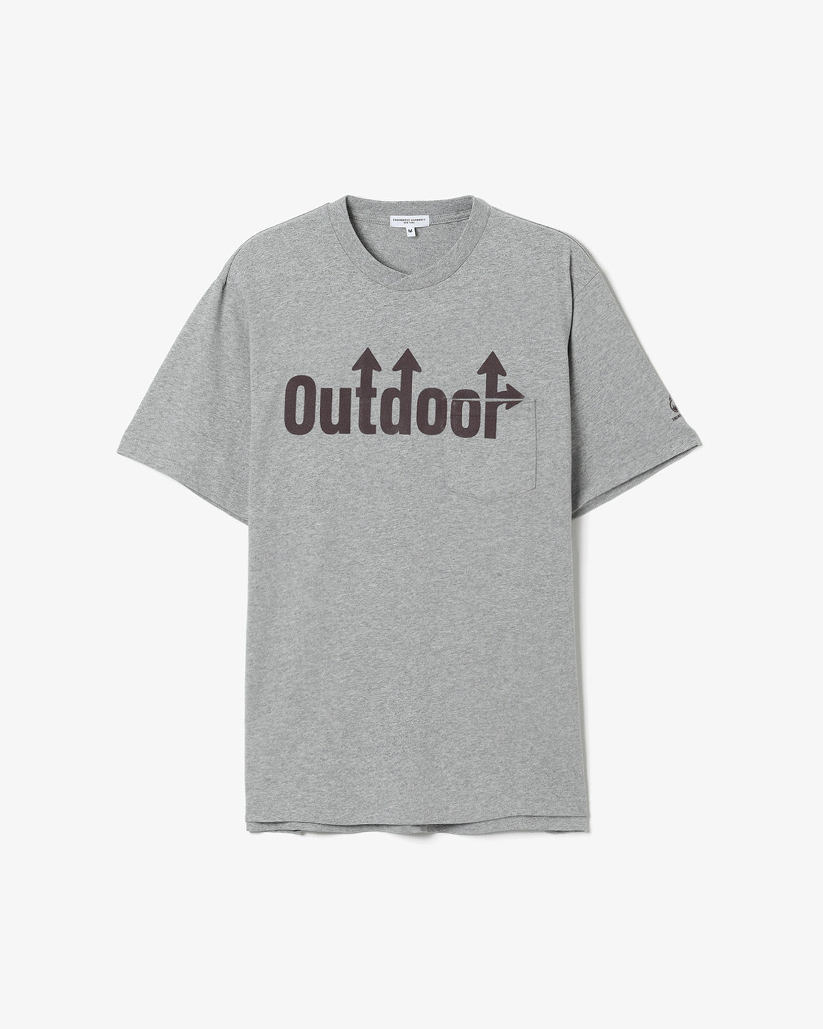 PRINTED CROSS CREW NECK T-SHIRT