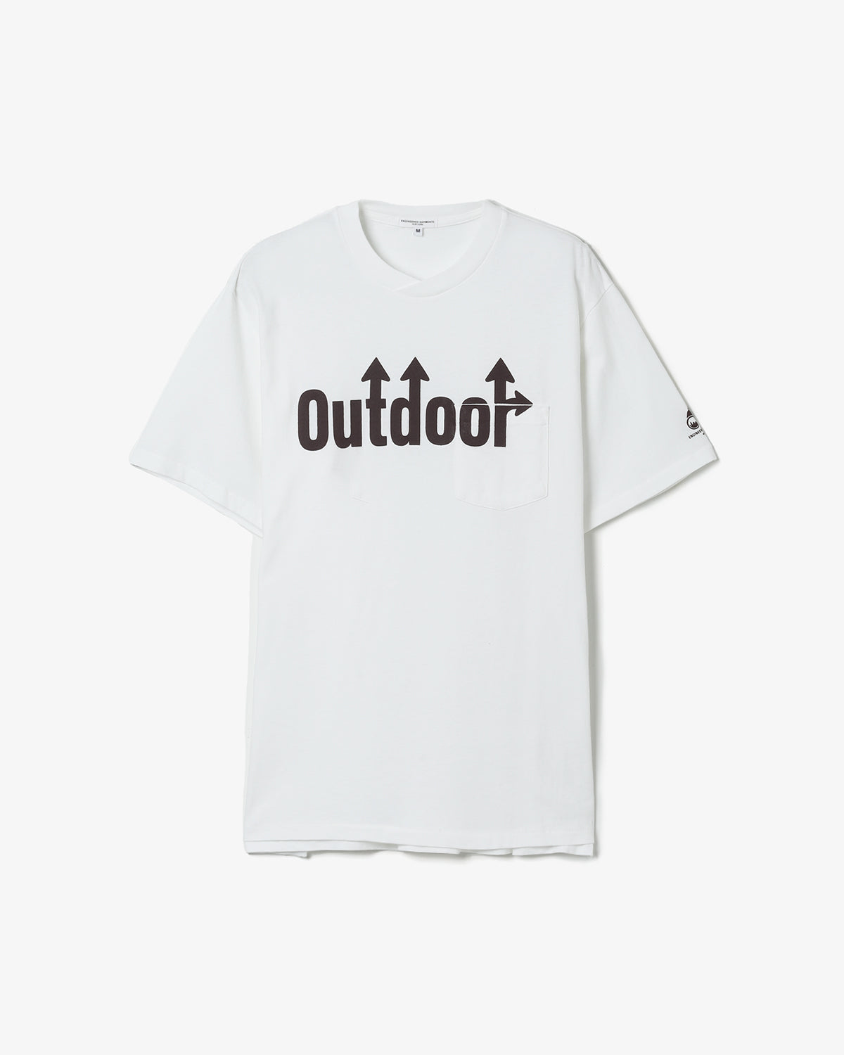 PRINTED CROSS CREW NECK T-SHIRT