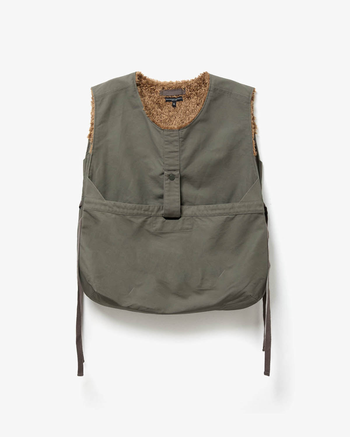 NEWSBOY VEST - COTTON DOUBLE CLOTH