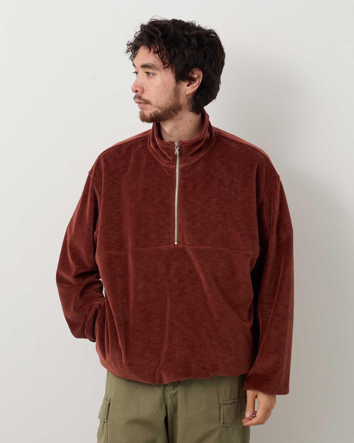 VELOR HALF ZIP