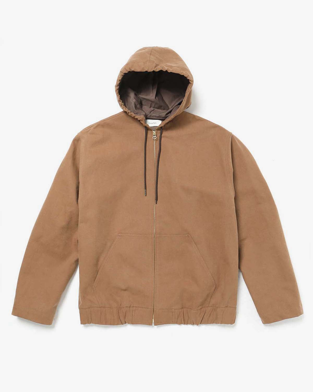 COTTON NIDOM HOODED ZIP BLOUSON