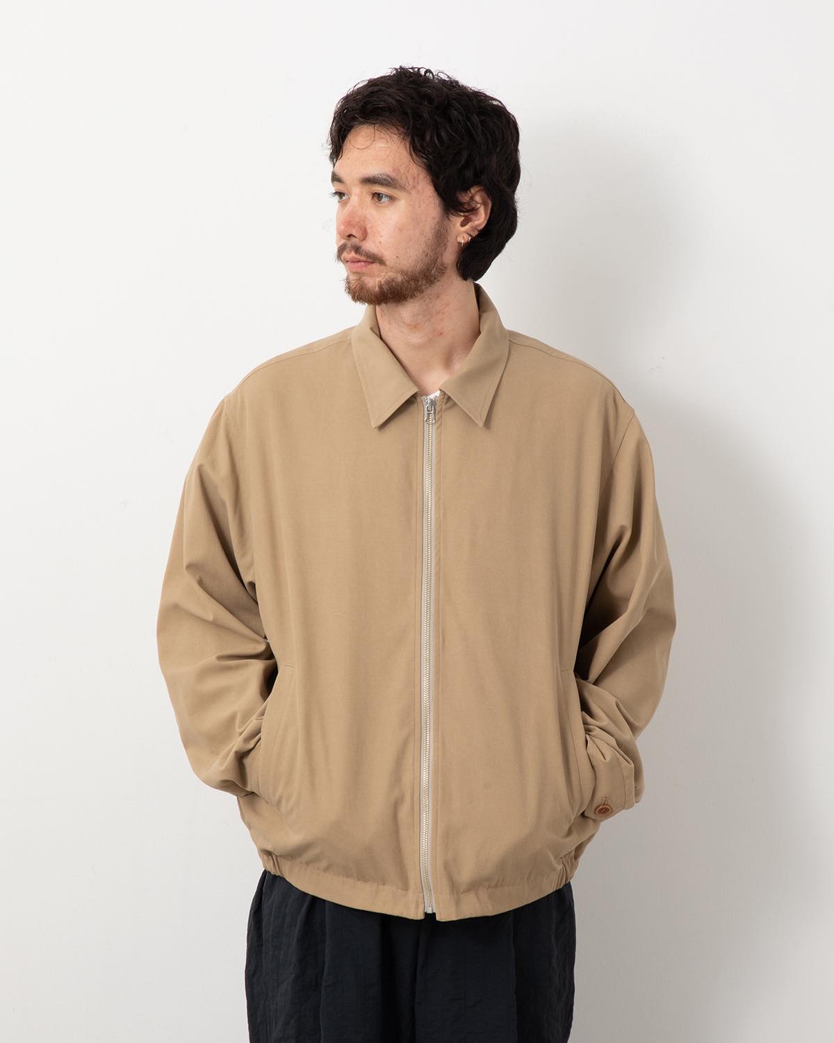 NIDOM GABARDINE ZIP BLOUSON