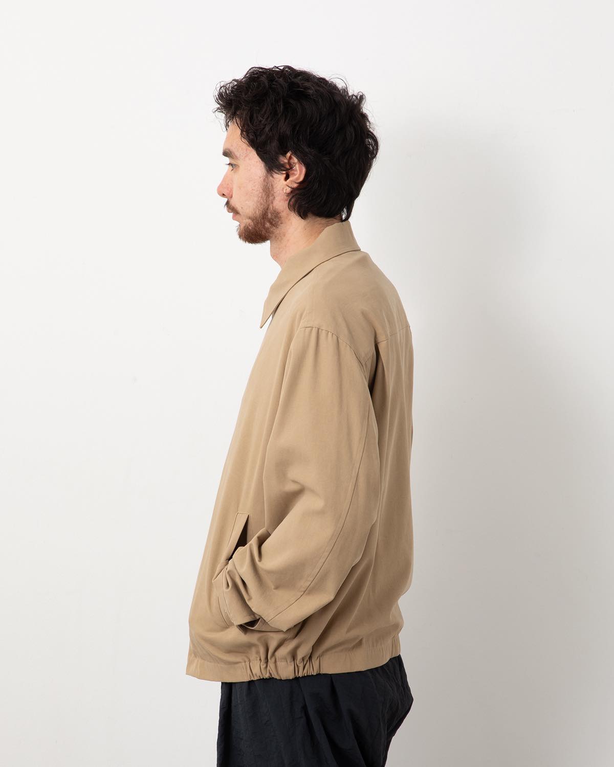 NIDOM GABARDINE ZIP BLOUSON
