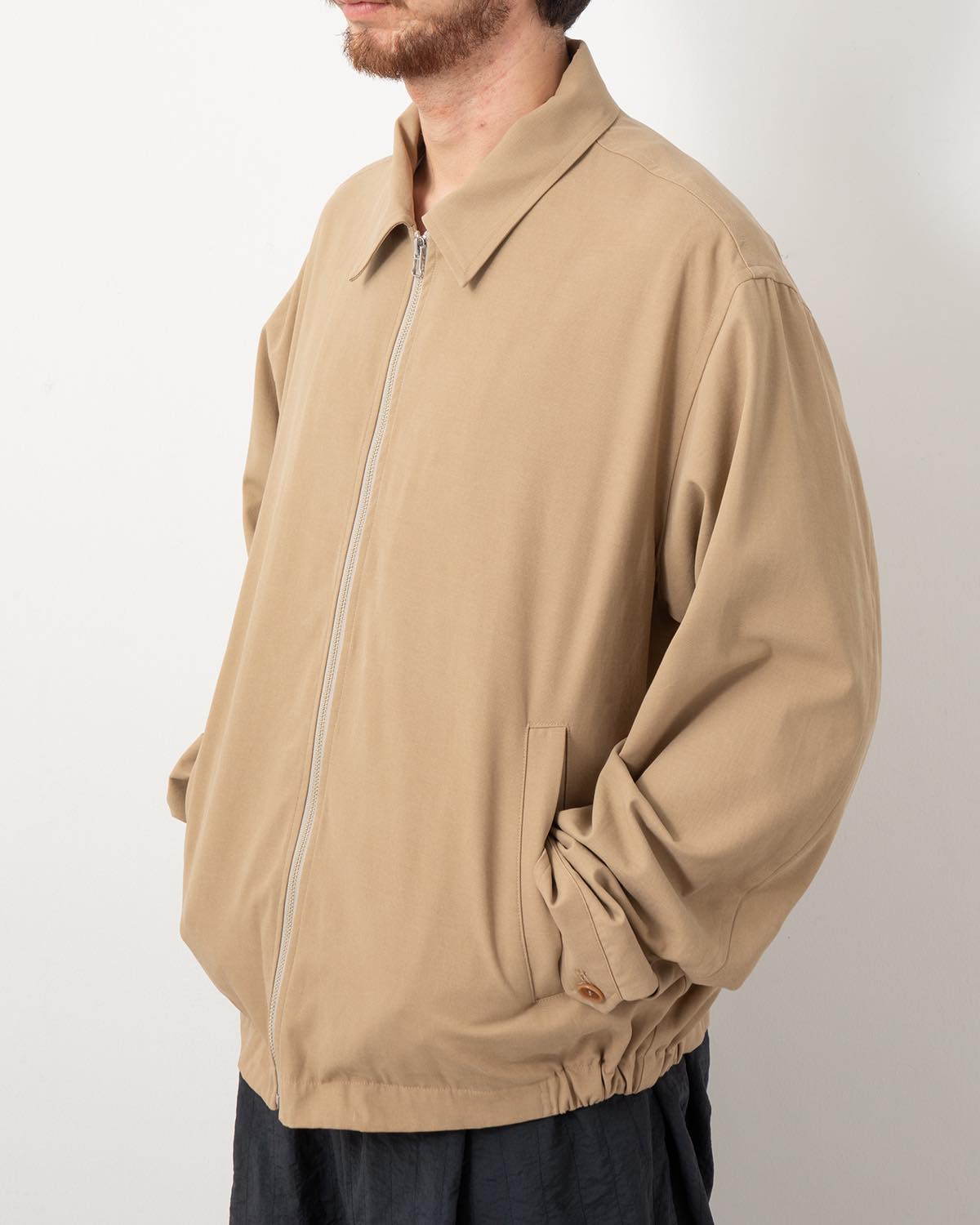 NIDOM GABARDINE ZIP BLOUSON