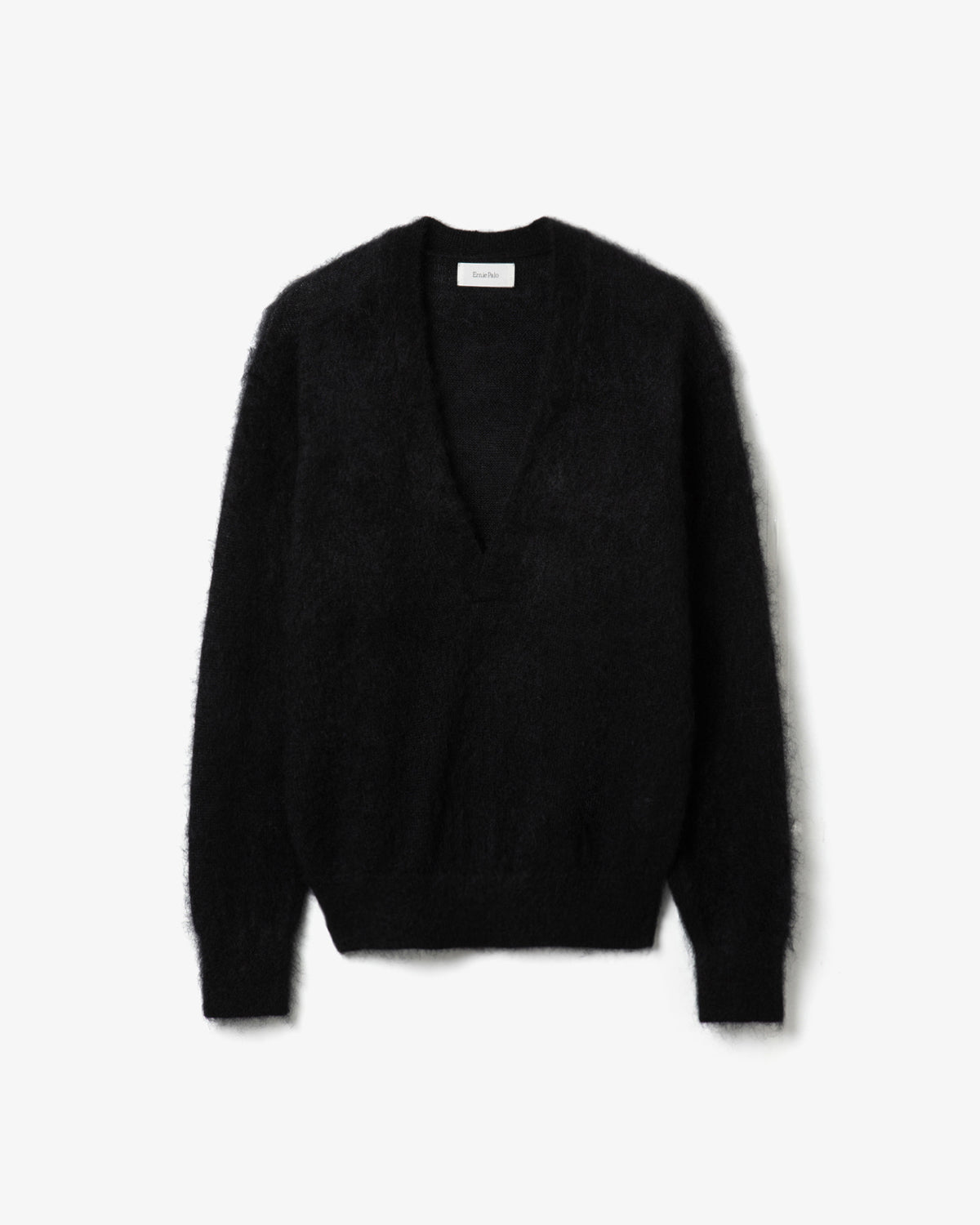 SILK KID MOHAIR V-NECK P/O