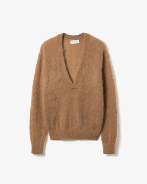 SILK KID MOHAIR V-NECK P/O – COVERCHORD