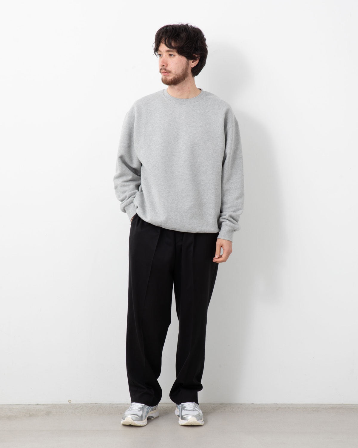 LIGHT WOOL EASY SLACKS