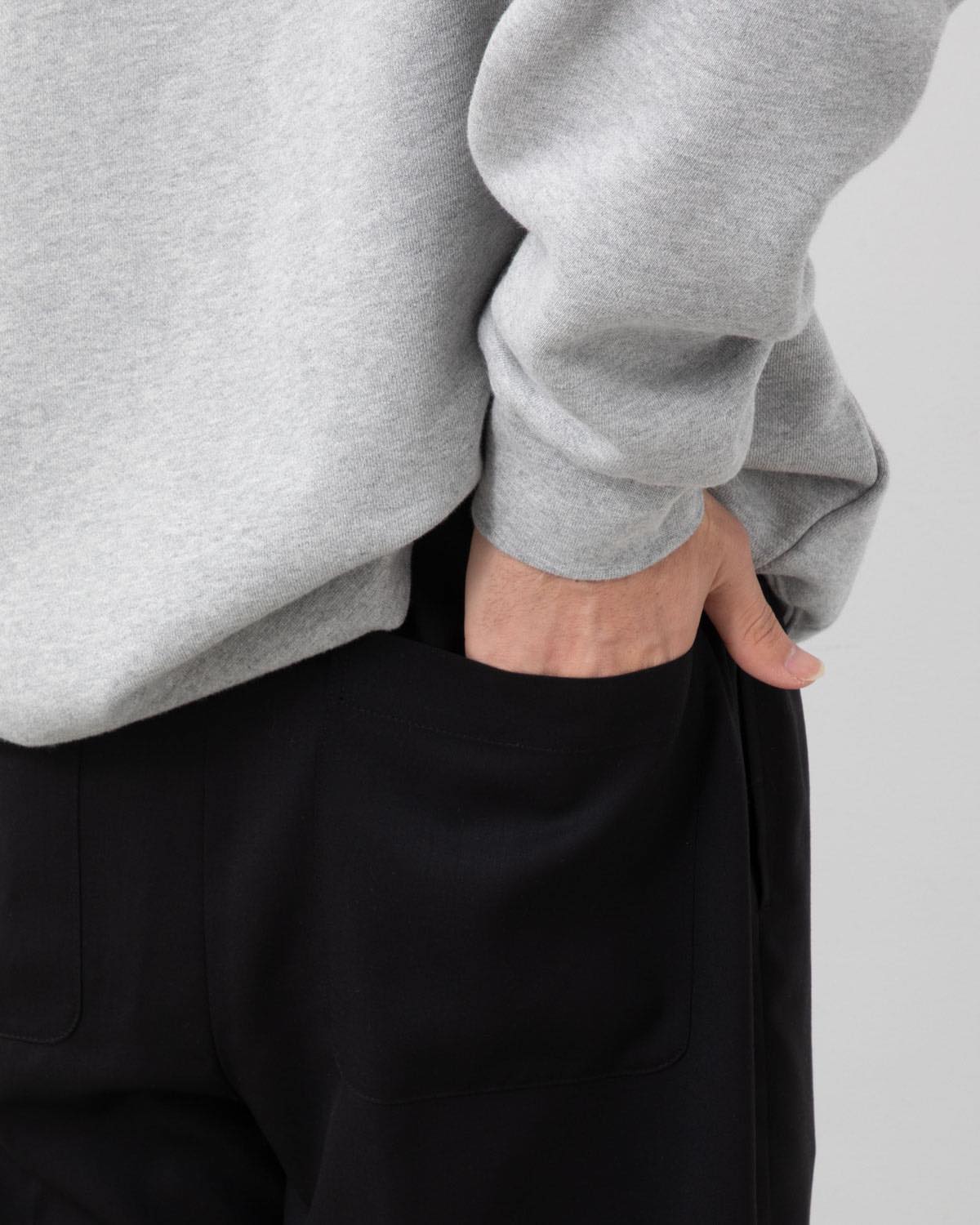 LIGHT WOOL EASY SLACKS