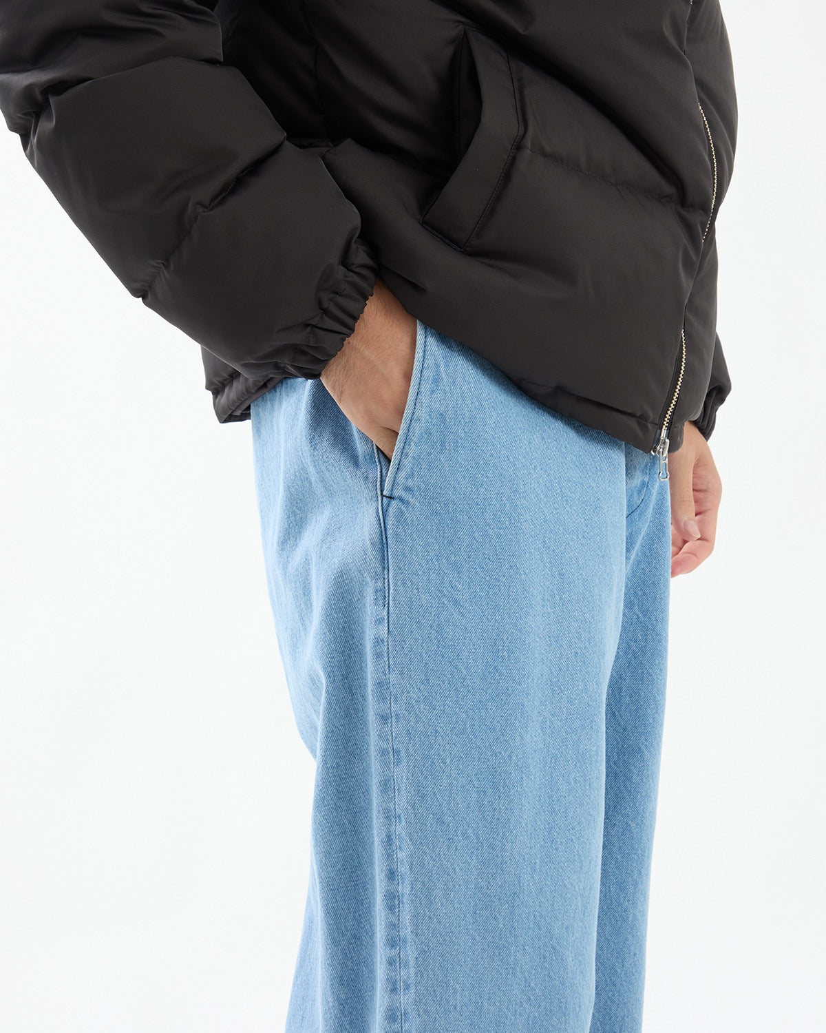 WIDE DENIM PANTS