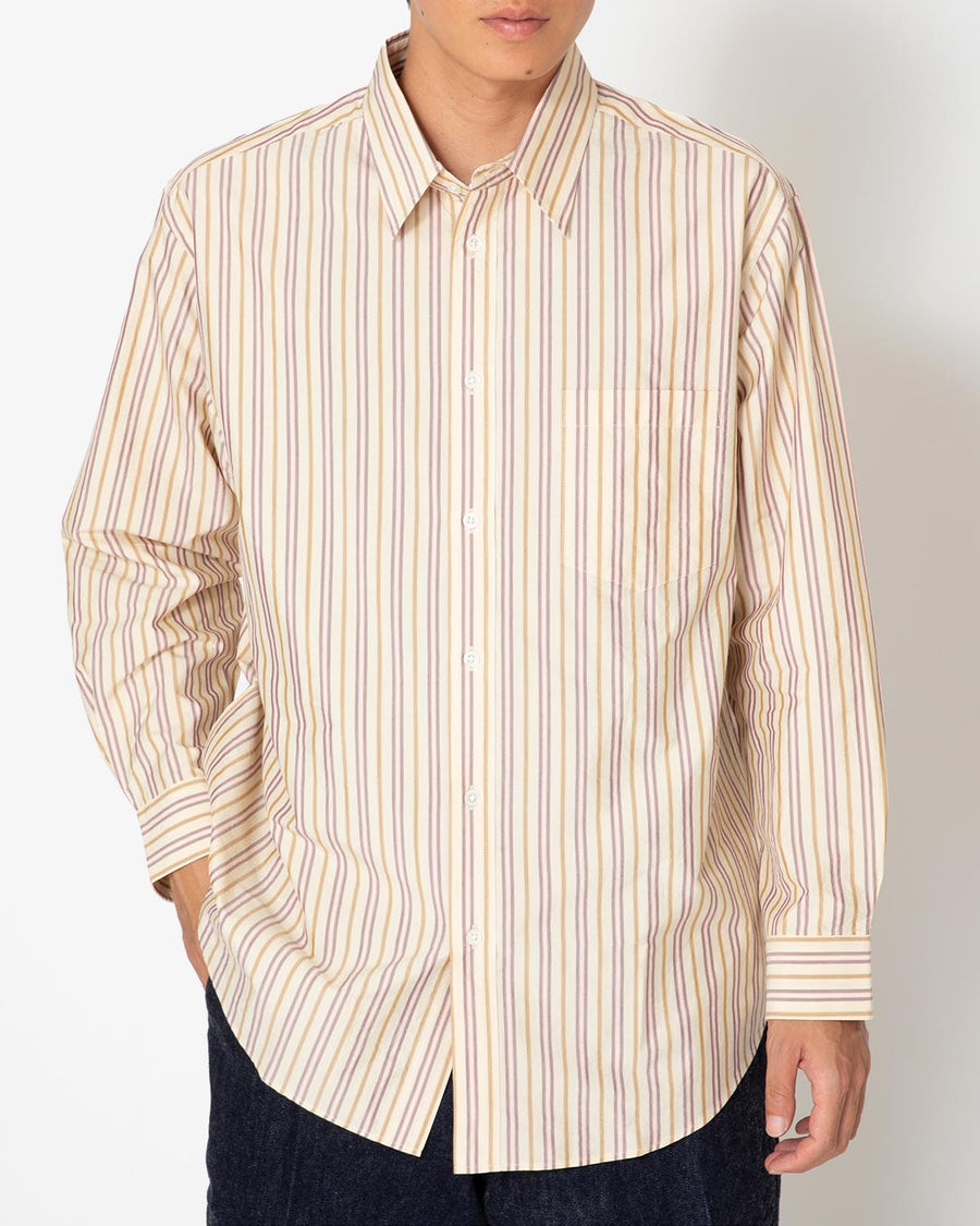 SILK COTTON STRIPE SHIRT – COVERCHORD