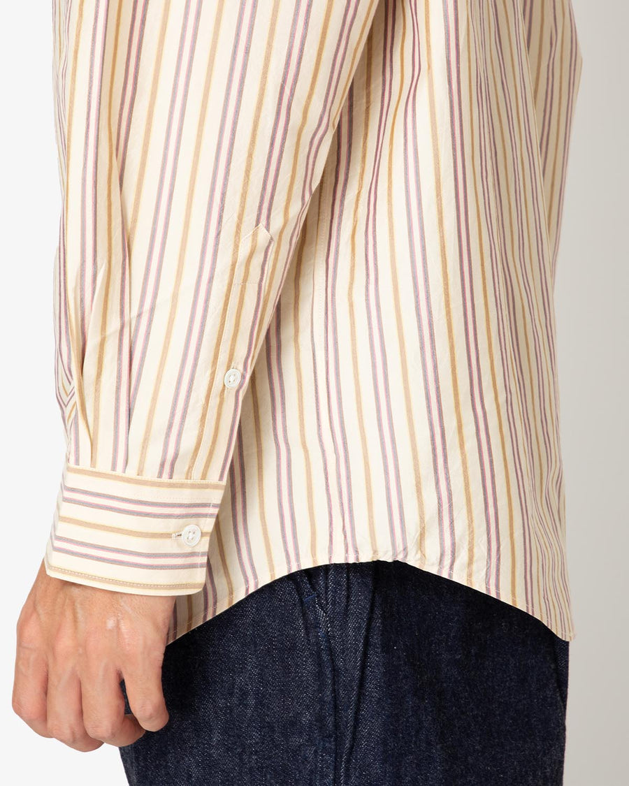 SILK COTTON STRIPE SHIRT – COVERCHORD