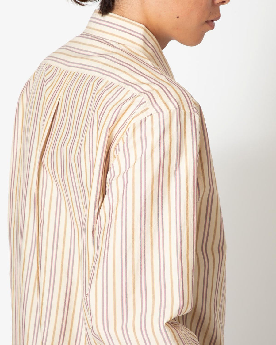 SILK COTTON STRIPE SHIRT – COVERCHORD