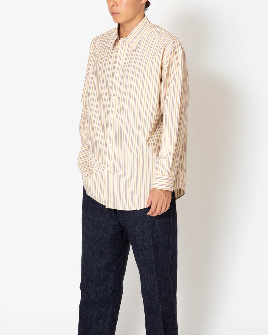 SILK COTTON STRIPE SHIRT – COVERCHORD