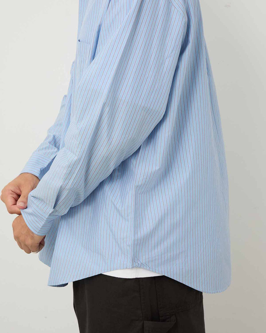 SILK COTTON STRIPE SHIRT – COVERCHORD