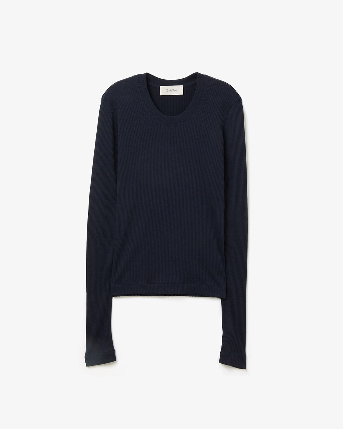 RIB TIGHT CREW NECK