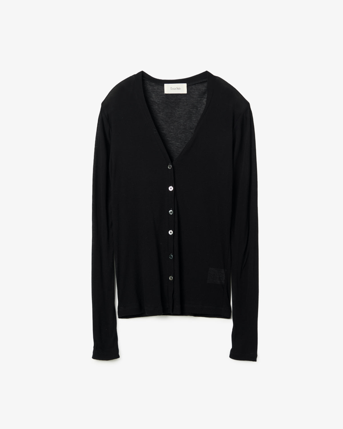 SHEER RIB CARDIGAN