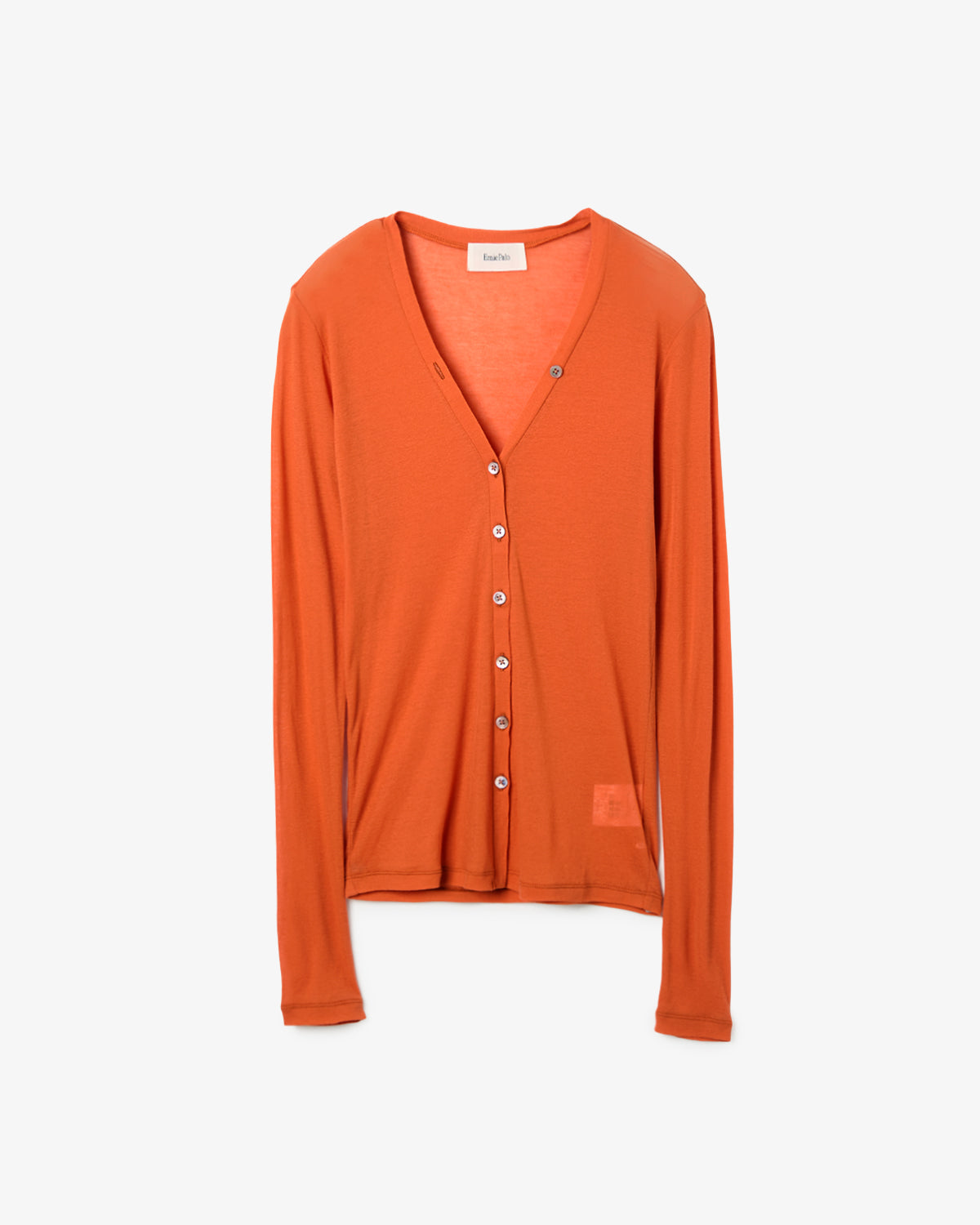 SHEER RIB CARDIGAN