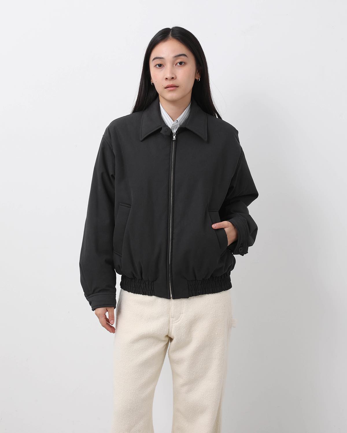 NIDOM GABARDINE PADDED BLOUSON