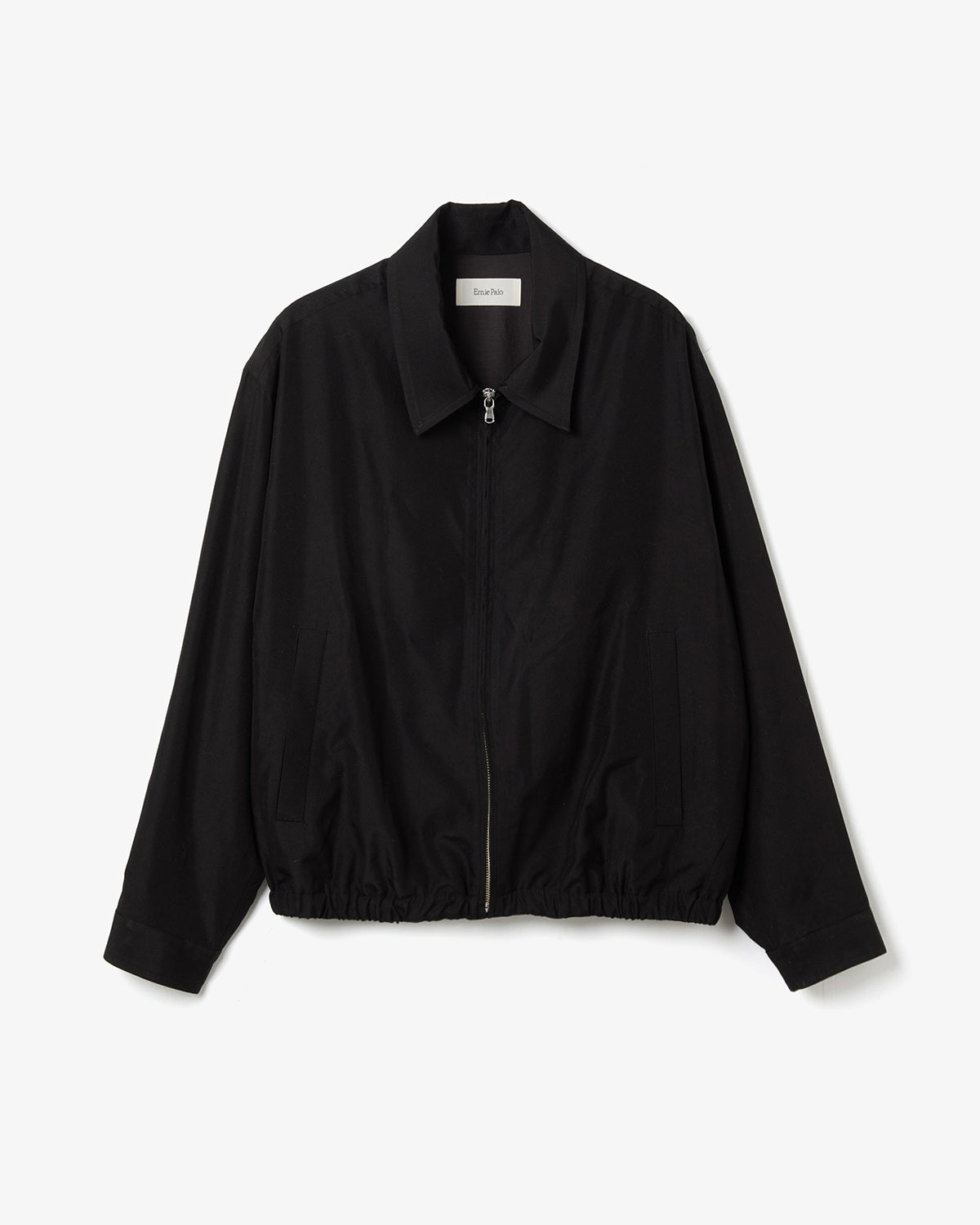 SILK ZIP BLOUSON