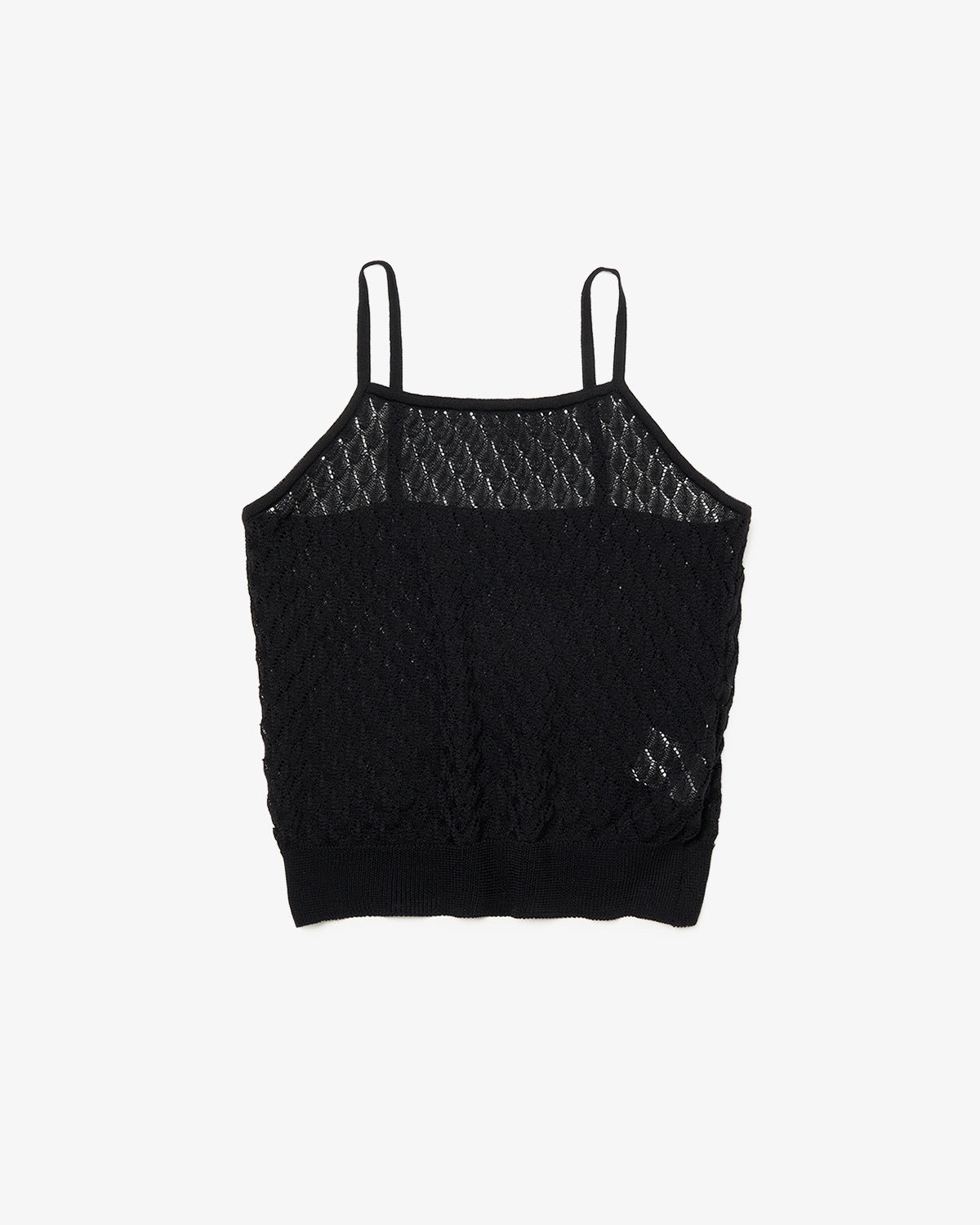 OPEN WORK KNIT CAMISOLE