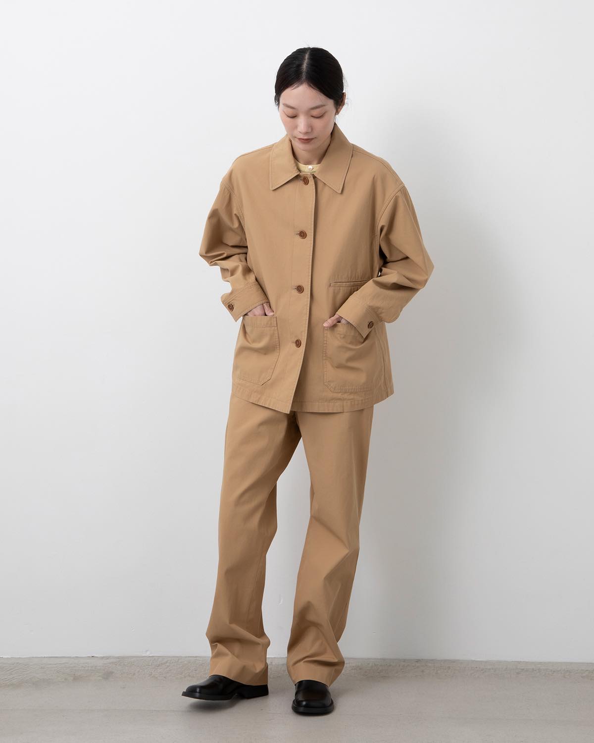 Ernie Palo Wide Rib Skipper S⁄S Knit公式ショッピングサイト