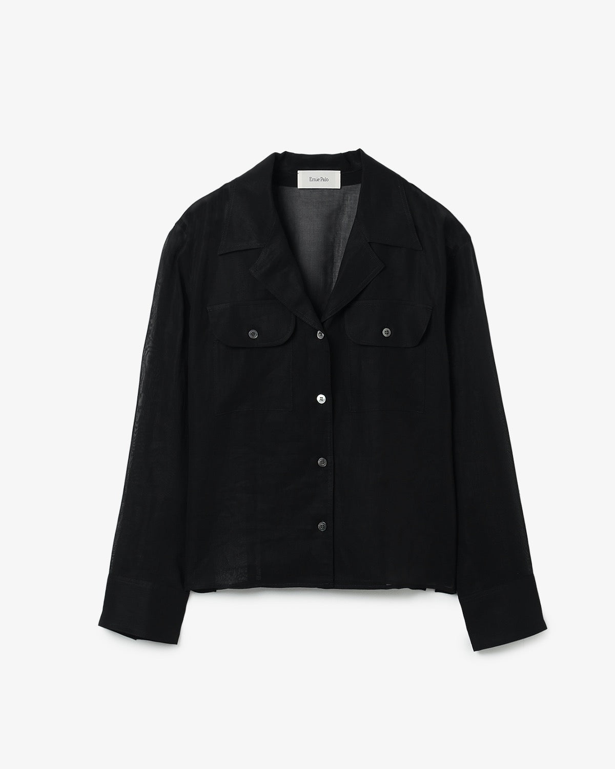 SHEER DOUBLE POCKET SHIRT