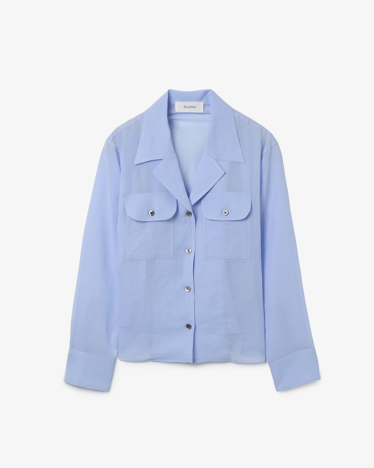 SHEER DOUBLE POCKET SHIRT