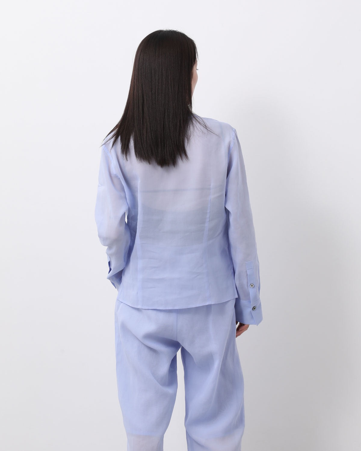 SHEER DOUBLE POCKET SHIRT