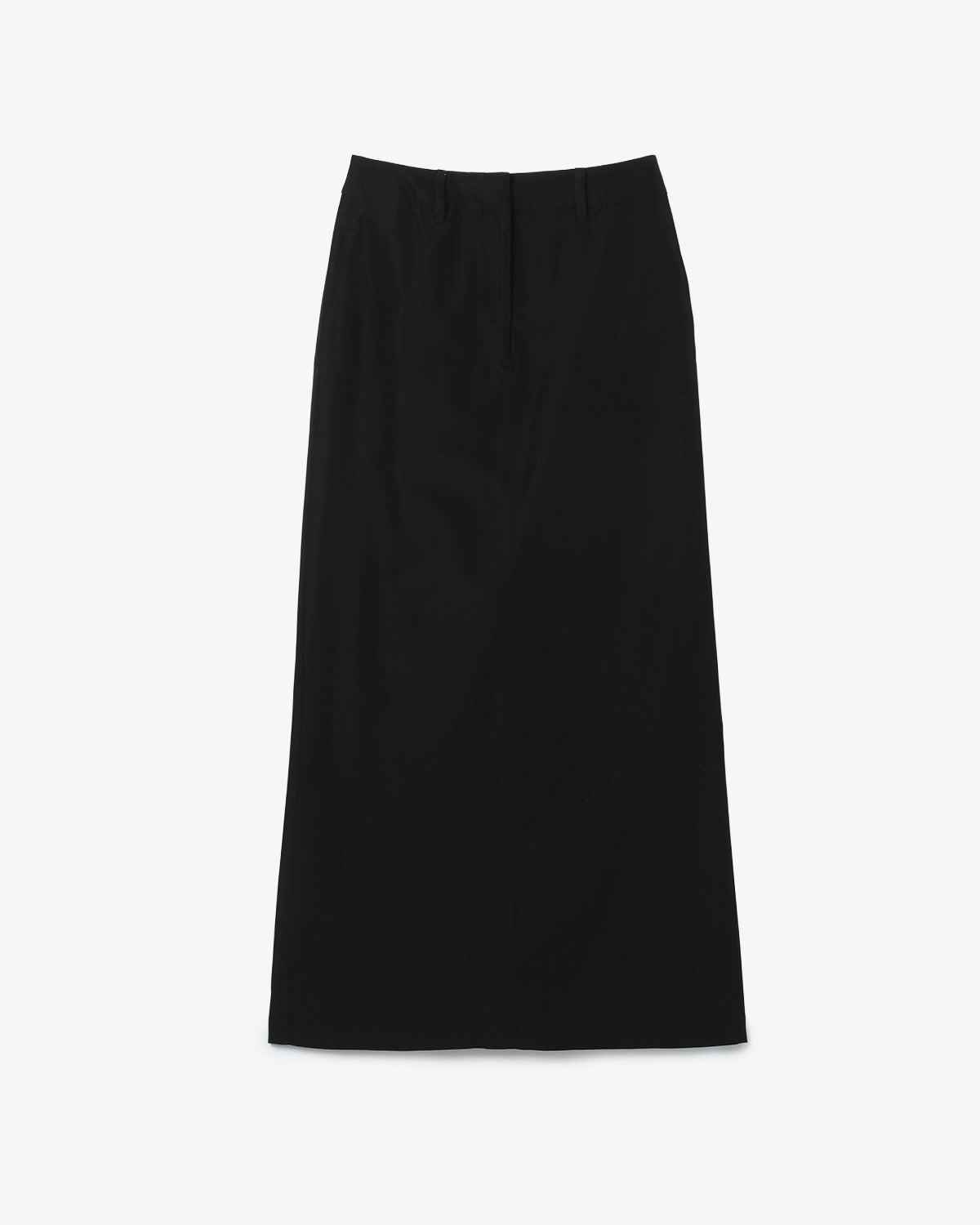 SILK LONG SKIRT
