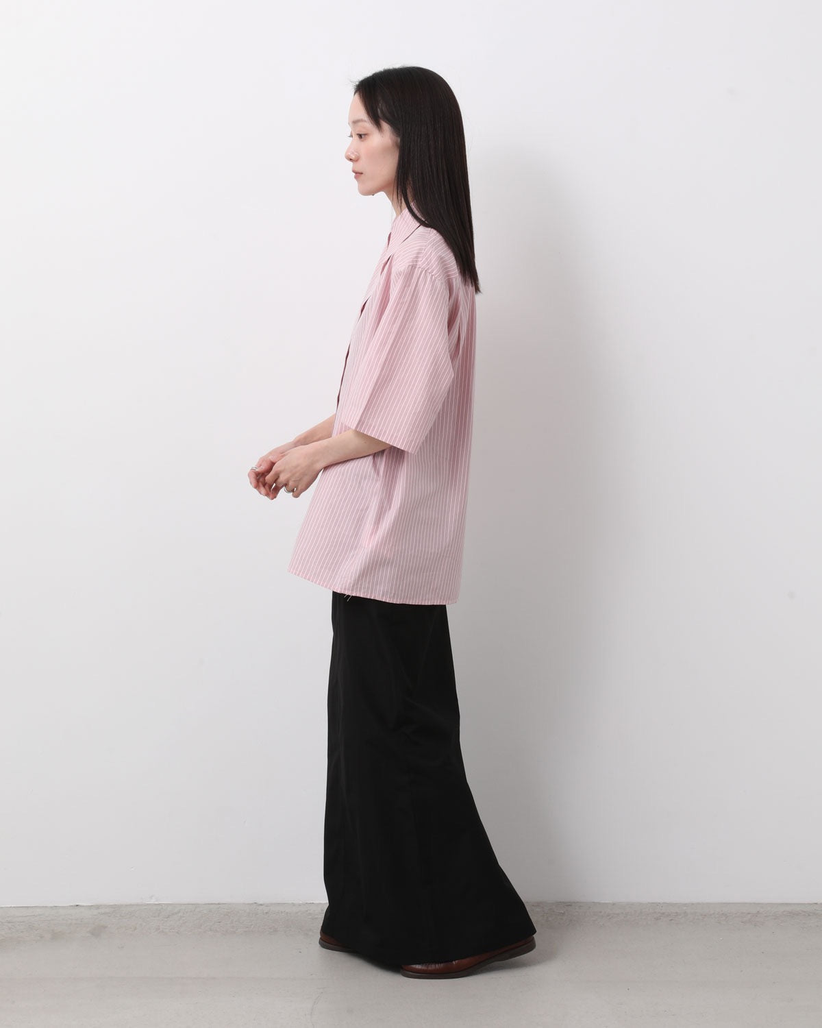 SILK LONG SKIRT