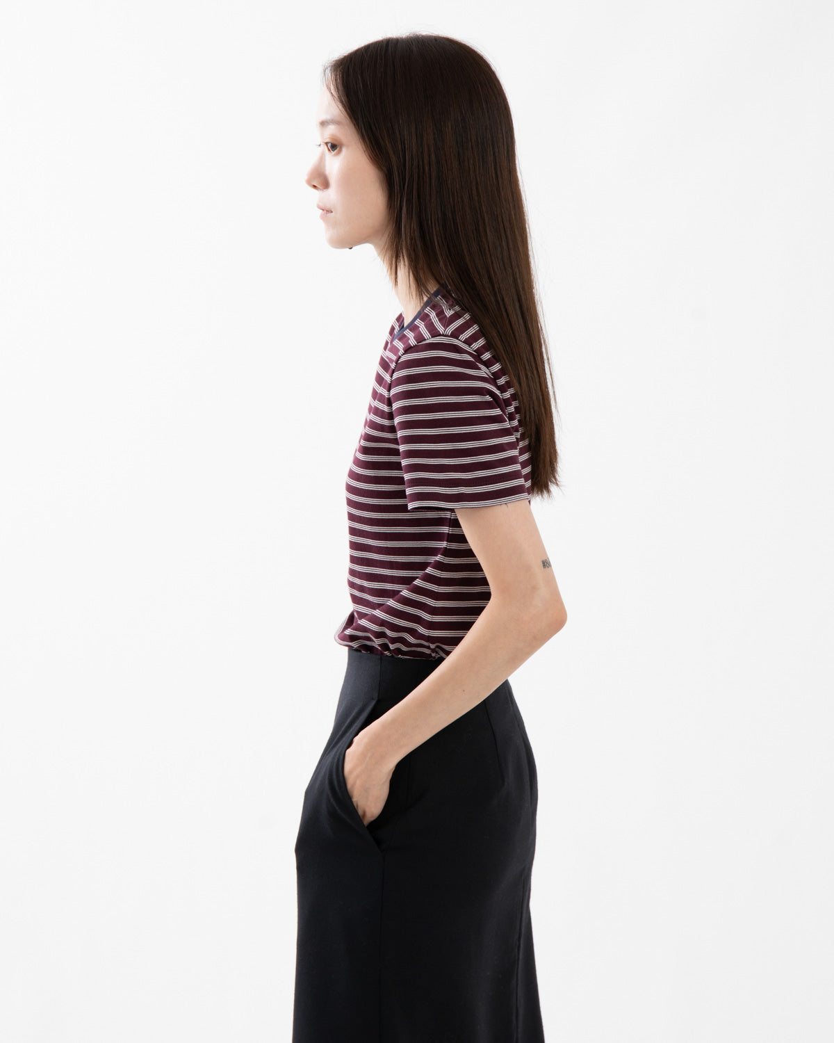 BORDER S/S T-SHIRT